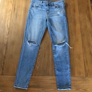 American eagle super stretch jeggings size 8